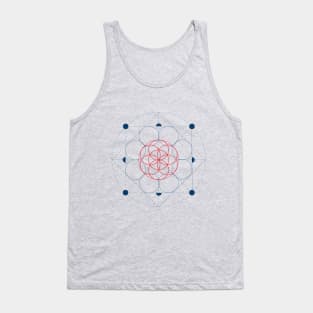 Sacred Geometry Seed of Life Tank Top